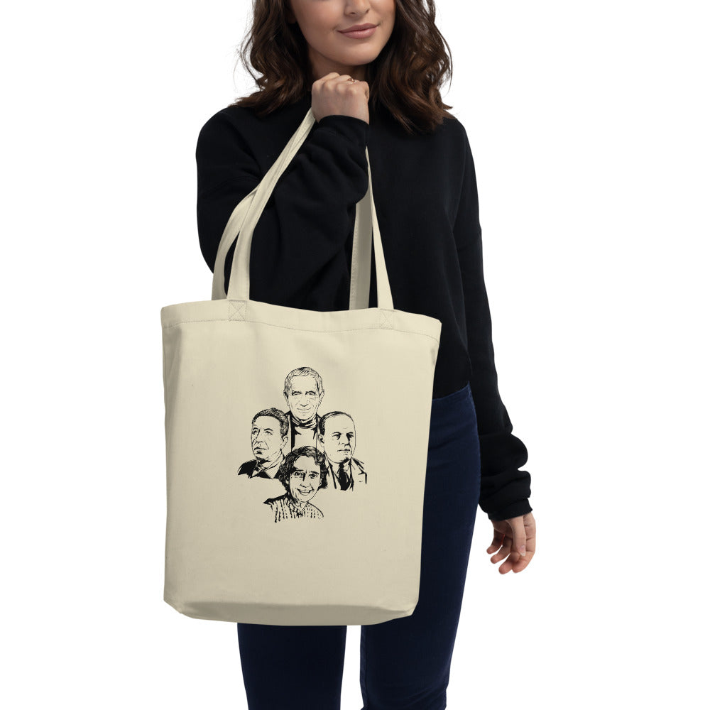 4 Great Israeli Poets Eco Tote Bag