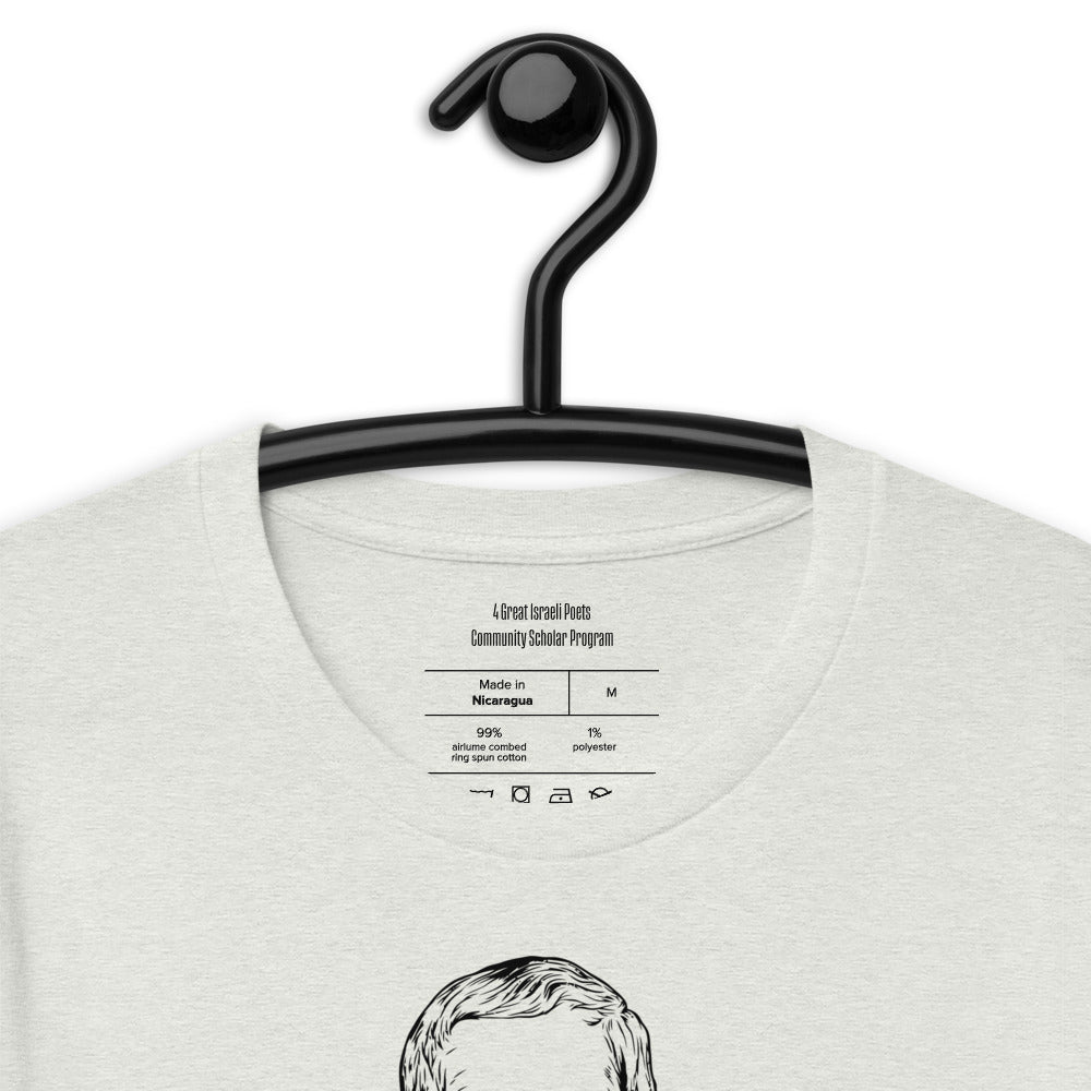 4 Great Israeli Poets, Rachel Korazim Line (Short-Sleeve Unisex T-Shirt)