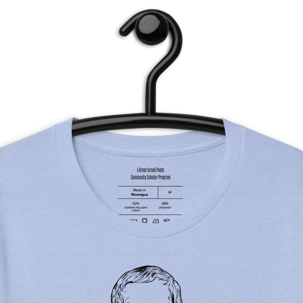 4 Great Israeli Poets, Rachel Korazim Line (Short-Sleeve Unisex T-Shirt)