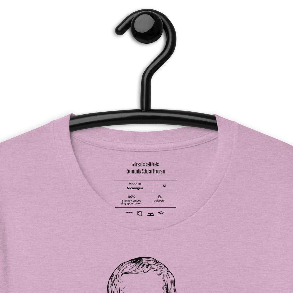 4 Great Israeli Poets, Rachel Korazim Line (Short-Sleeve Unisex T-Shirt)