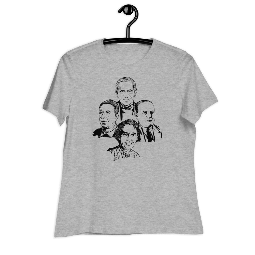 4 Great Israeli Poets, Rachel Korazim Line (Women's Relaxed T-Shirt)