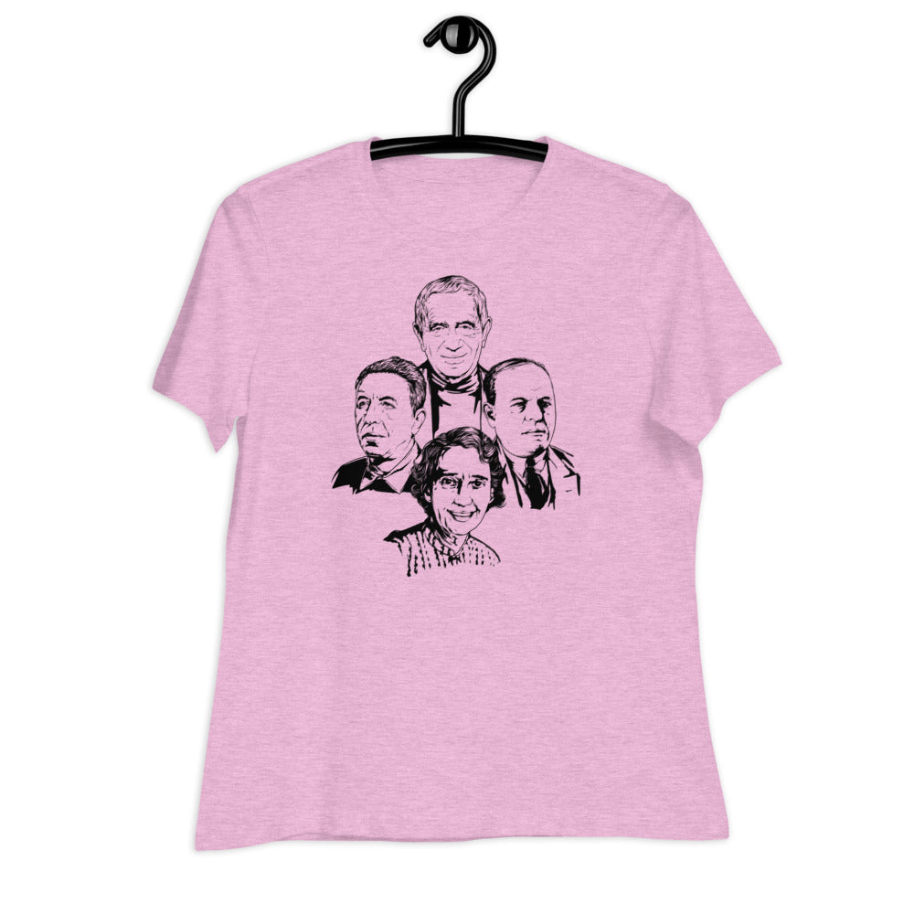 4 Great Israeli Poets, Rachel Korazim Line (Women's Relaxed T-Shirt)