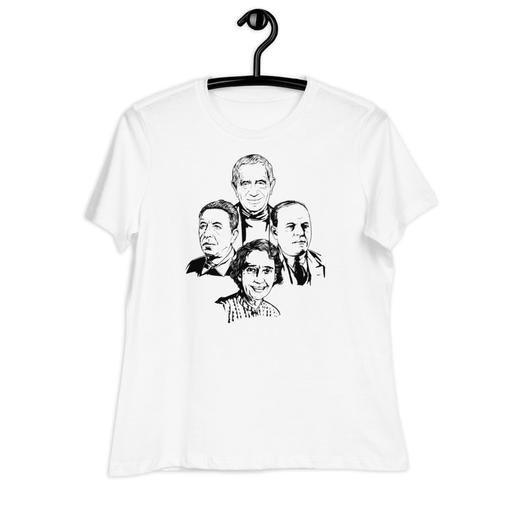 4 Great Israeli Poets, Rachel Korazim Line (Women's Relaxed T-Shirt)