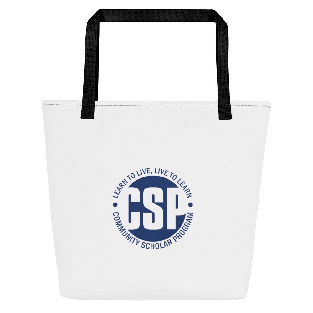 New CSP Beach Tote Bag: "The Sharon Schlepper"