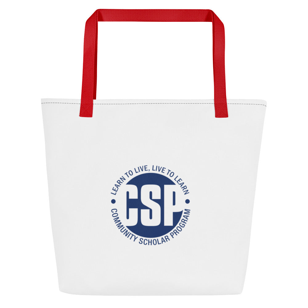 New CSP Beach Tote Bag: "The Sharon Schlepper"