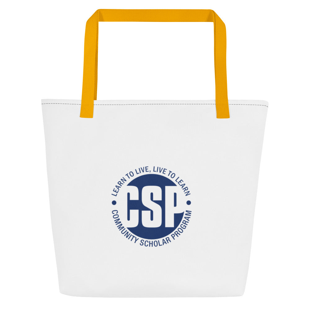 New CSP Beach Tote Bag: "The Sharon Schlepper"