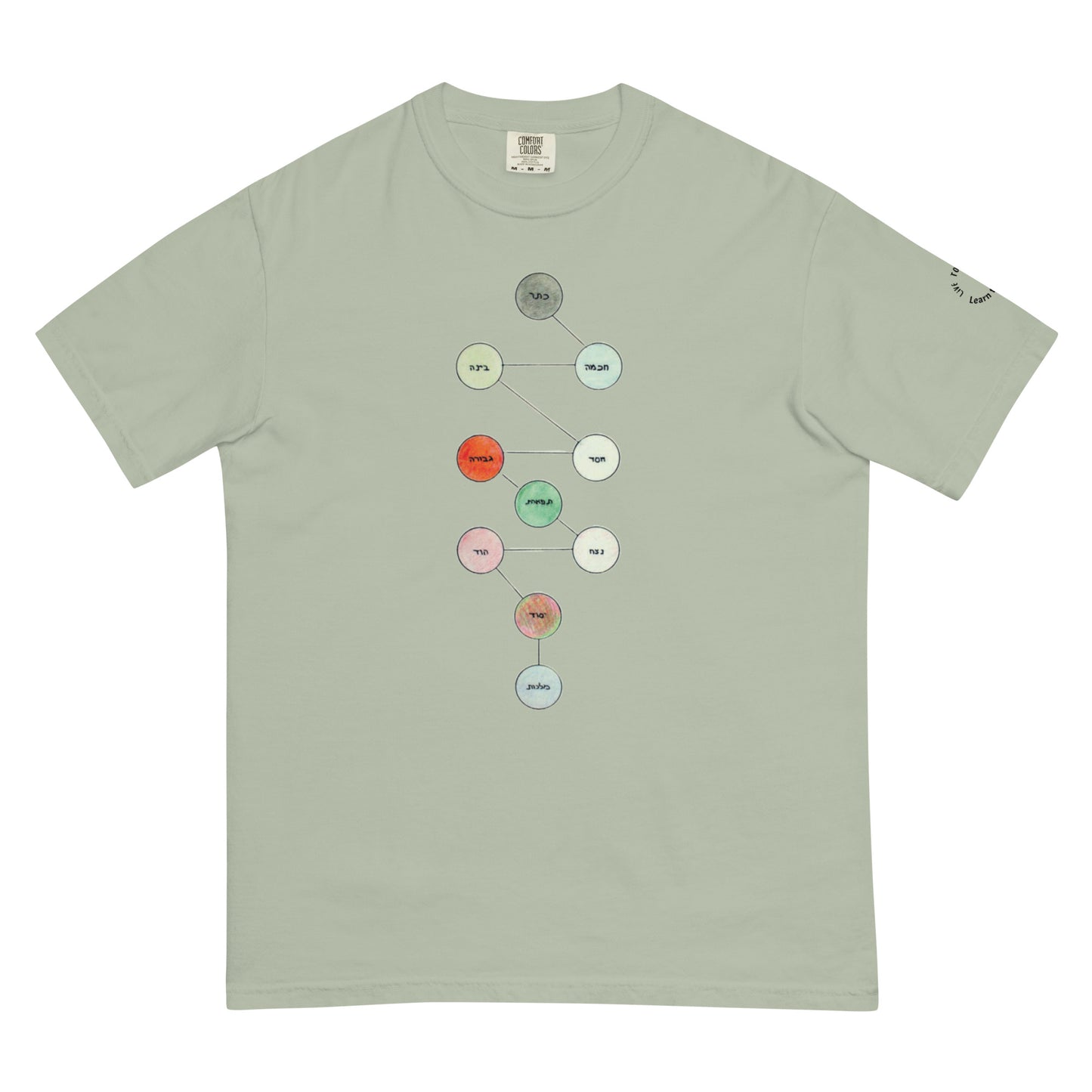 New CSP Essential Kabbalah Color T-shirt ("Embrace the Mystical")