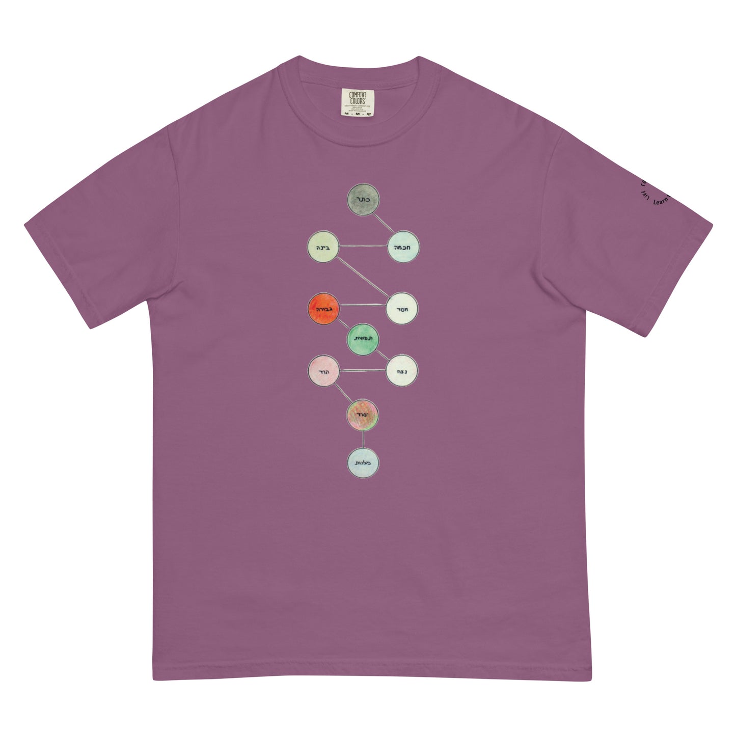 New CSP Essential Kabbalah Color T-shirt ("Embrace the Mystical")