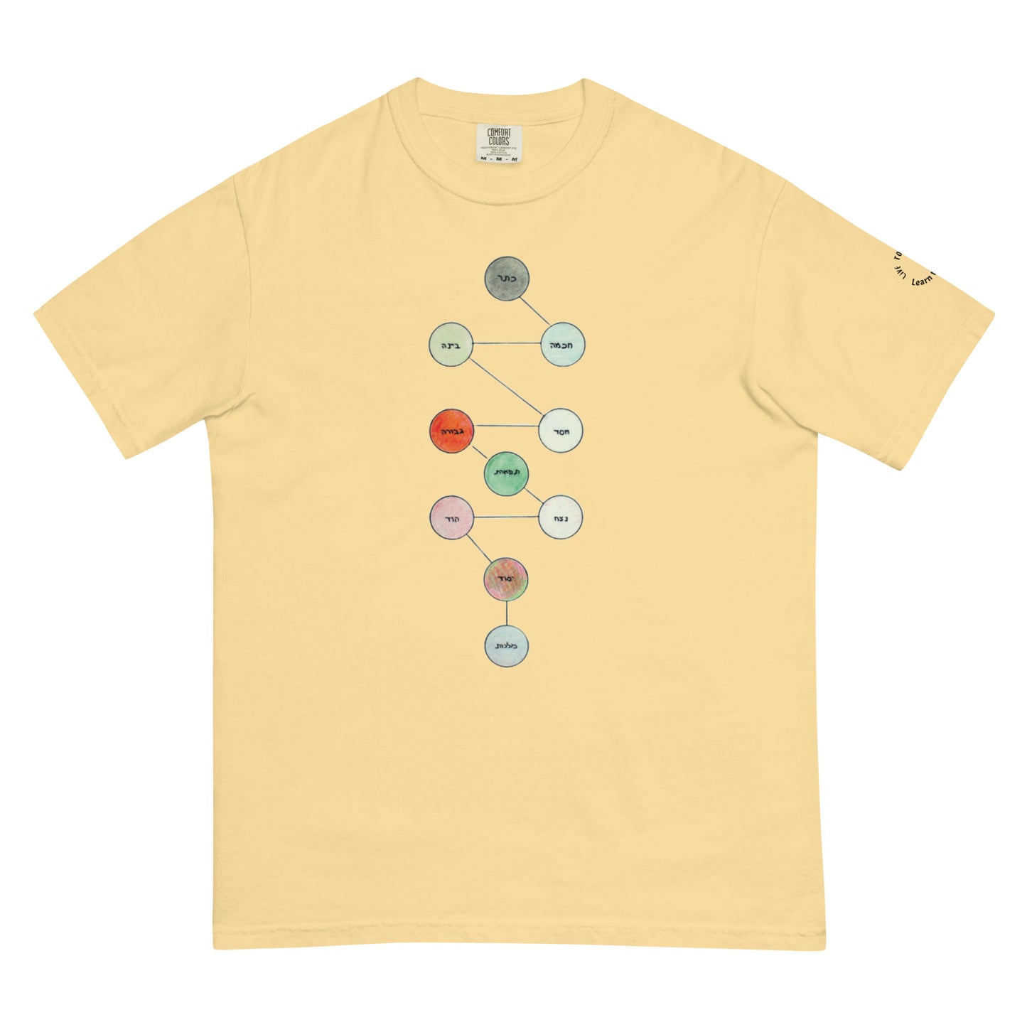 New CSP Essential Kabbalah Color T-shirt ("Embrace the Mystical")