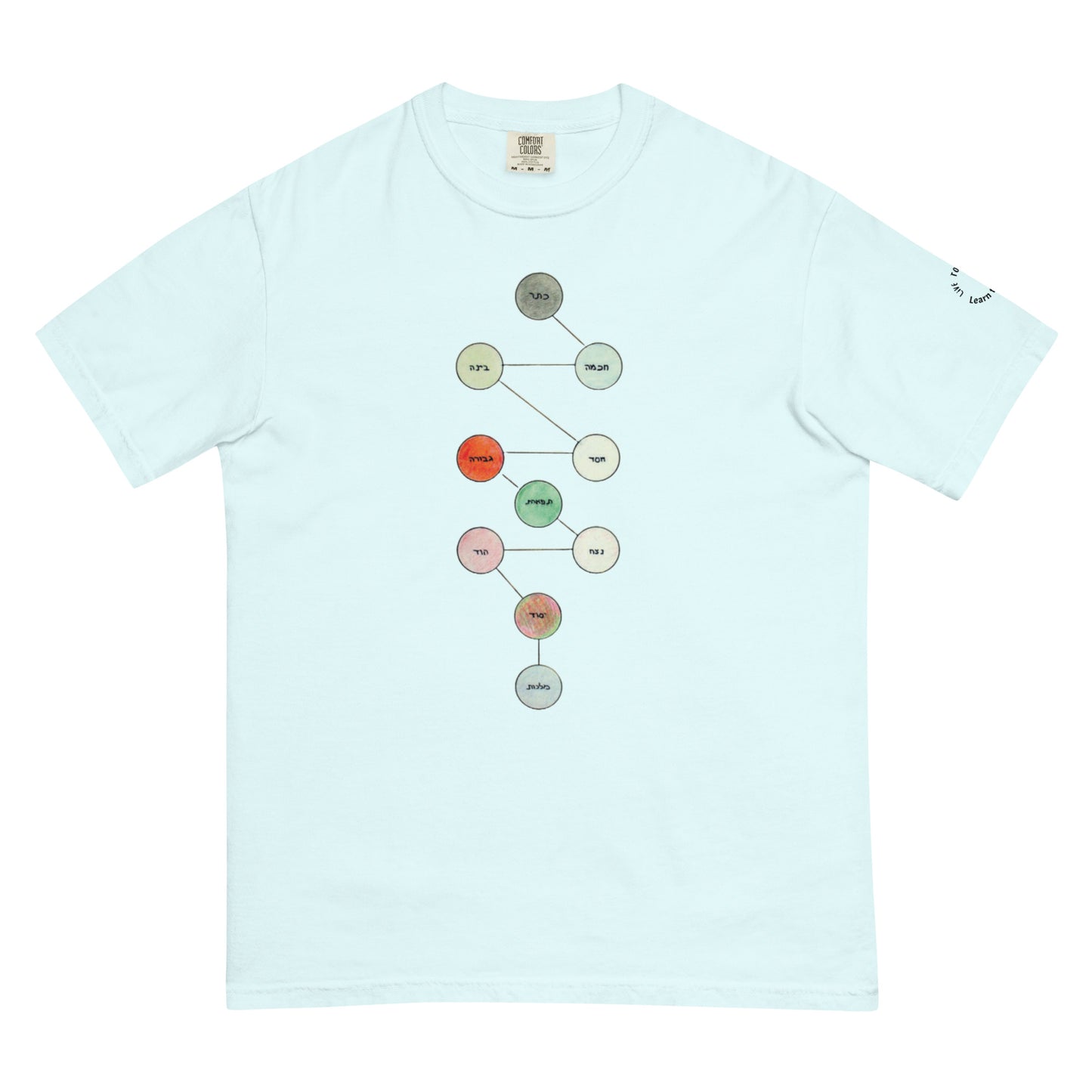 New CSP Essential Kabbalah Color T-shirt ("Embrace the Mystical")