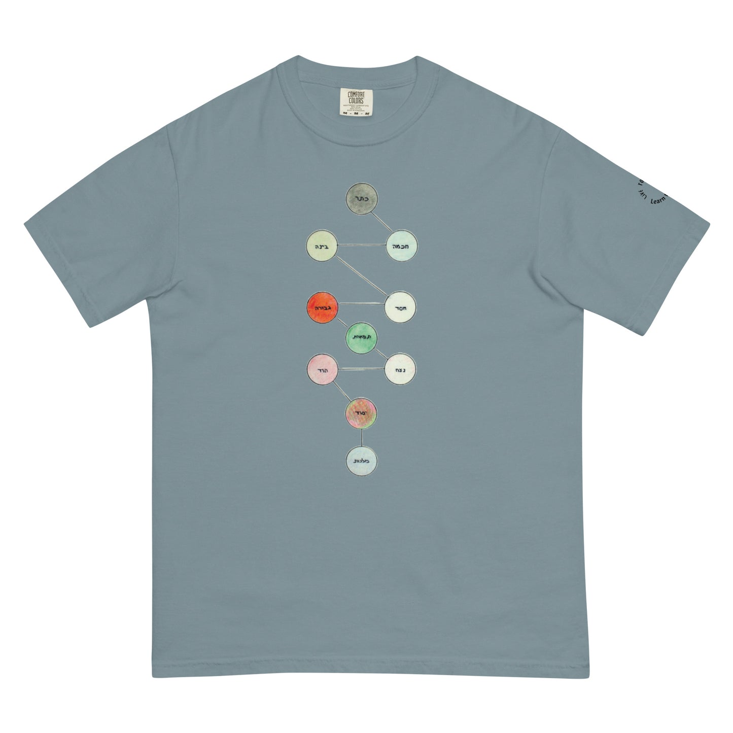 New CSP Essential Kabbalah Color T-shirt ("Embrace the Mystical")