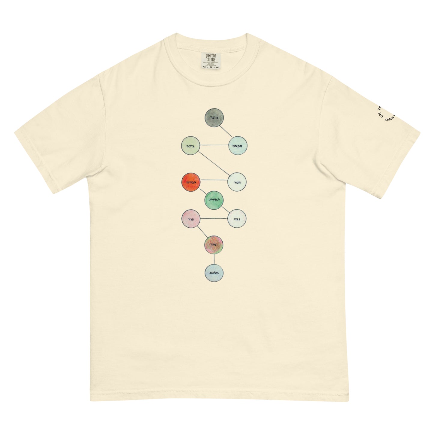 New CSP Essential Kabbalah Color T-shirt ("Embrace the Mystical")