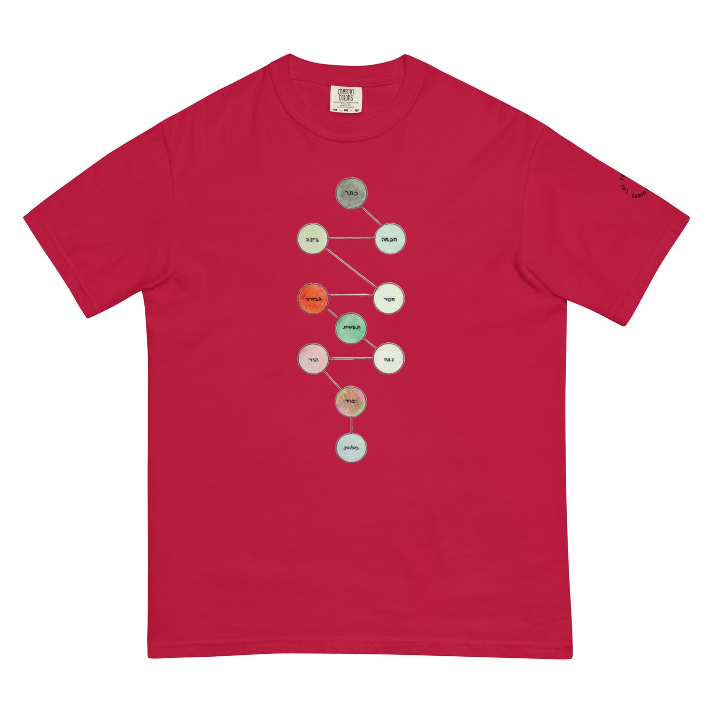 New CSP Essential Kabbalah Color T-shirt ("Embrace the Mystical")