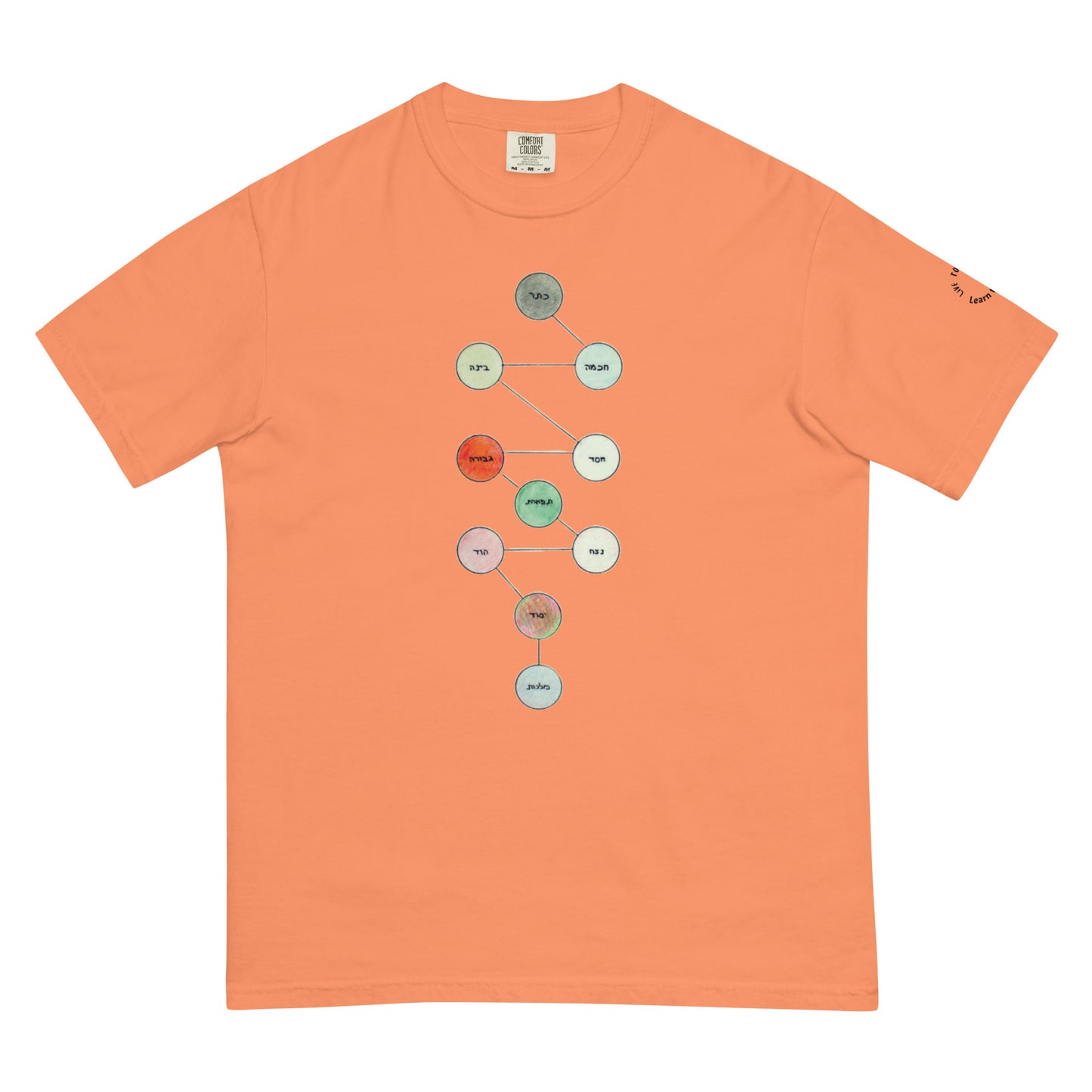 New CSP Essential Kabbalah Color T-shirt ("Embrace the Mystical")