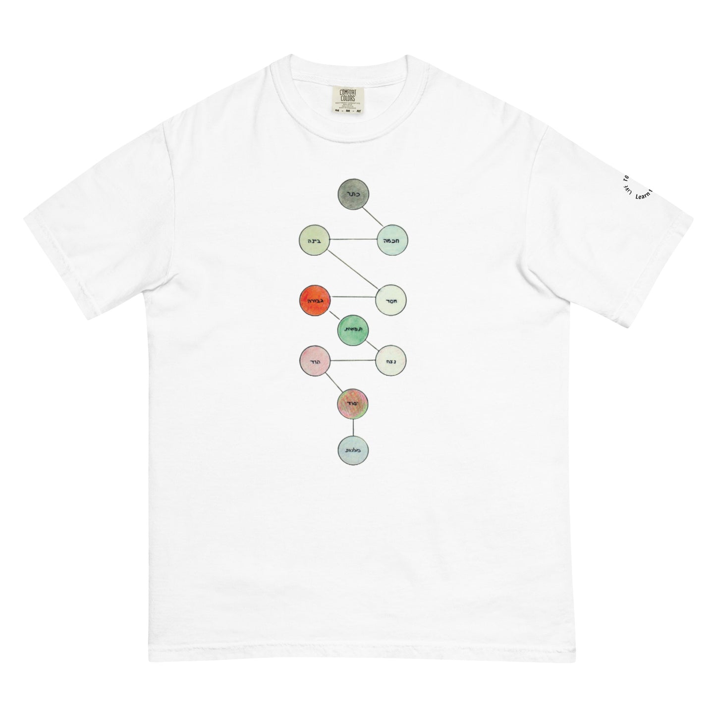 New CSP Essential Kabbalah Color T-shirt ("Embrace the Mystical")