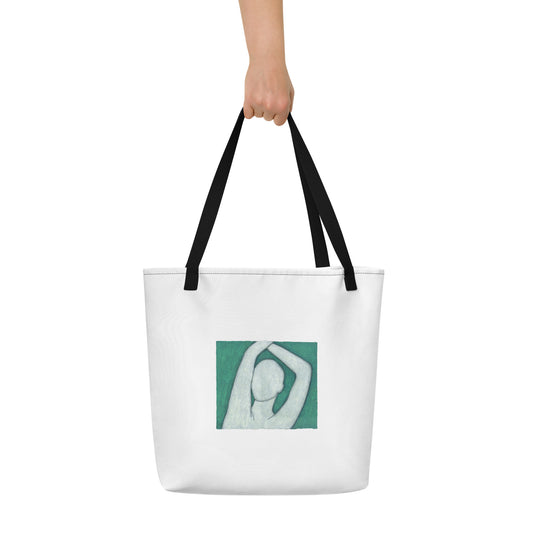 Tobi Kahn Collection - All-Over Print Large Tote Bag