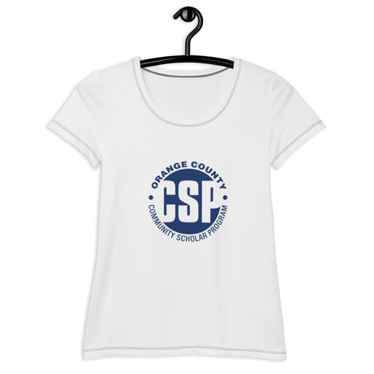 CSP-T (All-Over Print Women's Athletic T-shirt)