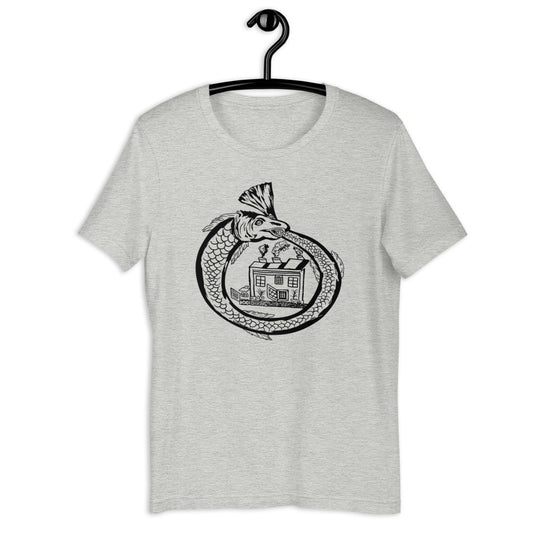 Ouroboros Short-Sleeve Unisex T-Shirt (CSP Jewish creatures clothing line)