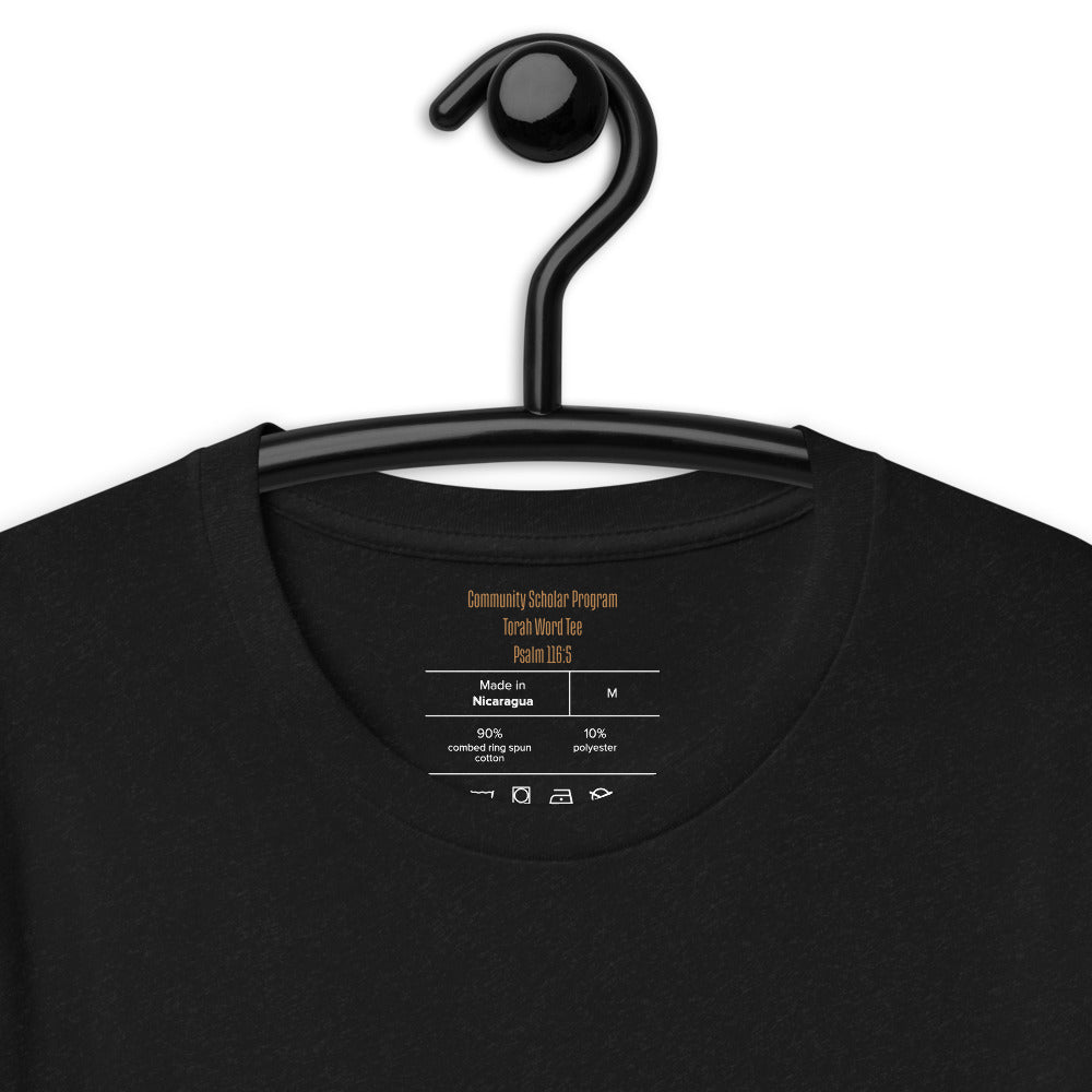 Torah Word T - "Chaim" (Short-Sleeve Unisex T-Shirt)