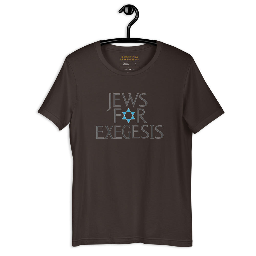 Jews for Exegesis (Short-Sleeve Unisex T-Shirt)