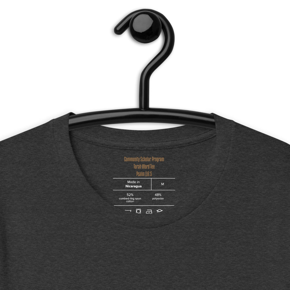 Torah Word T - "Chaim" (Short-Sleeve Unisex T-Shirt)