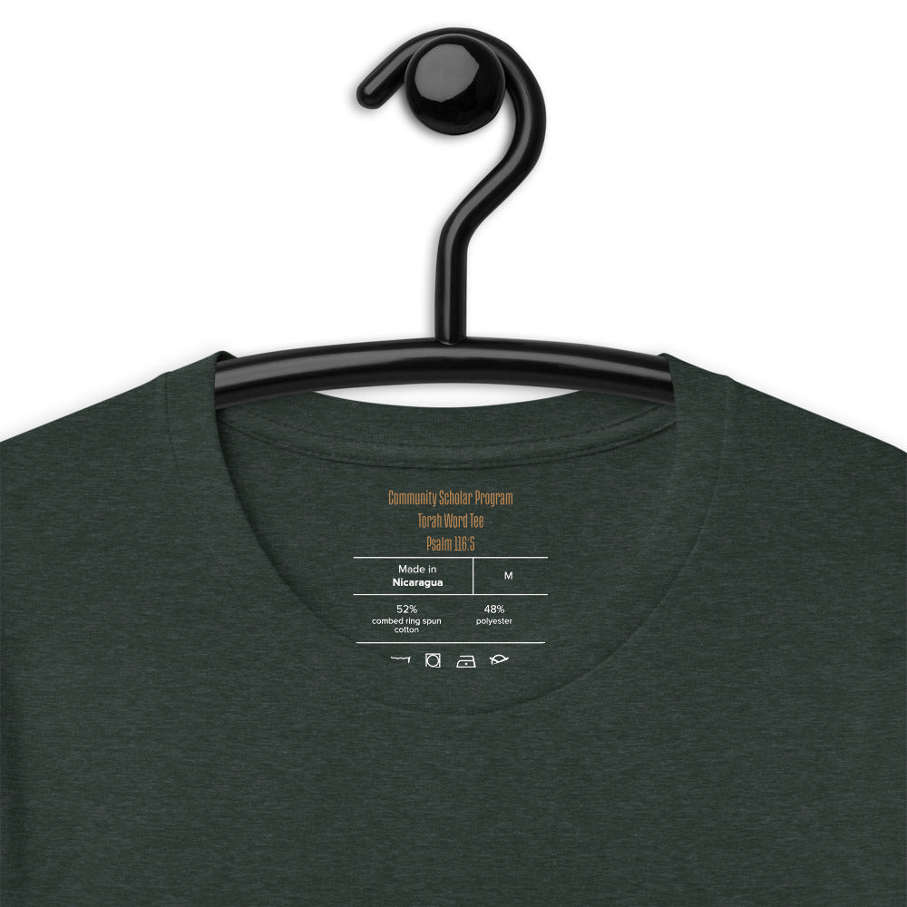 Torah Word T - "Chaim" (Short-Sleeve Unisex T-Shirt)