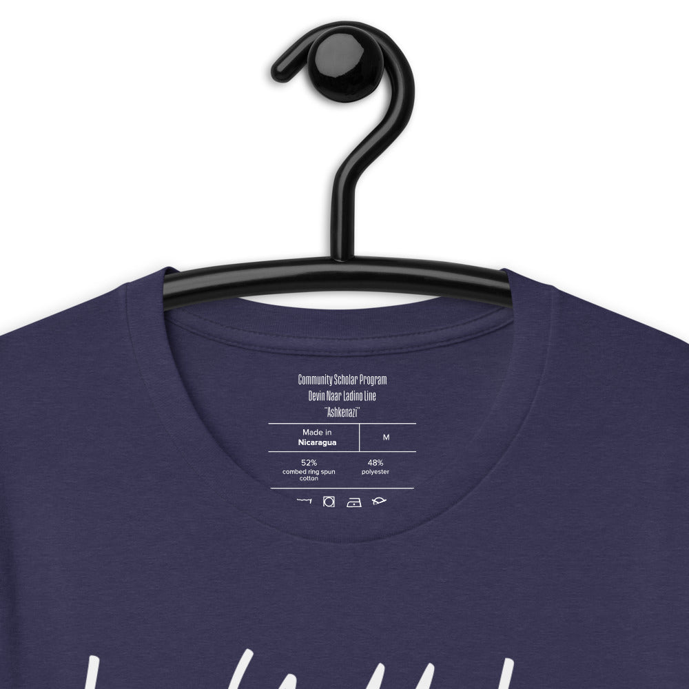 Ladino T - "Los Yiddishim" (Devin Naar Line) Short-Sleeve Unisex T-Shirt