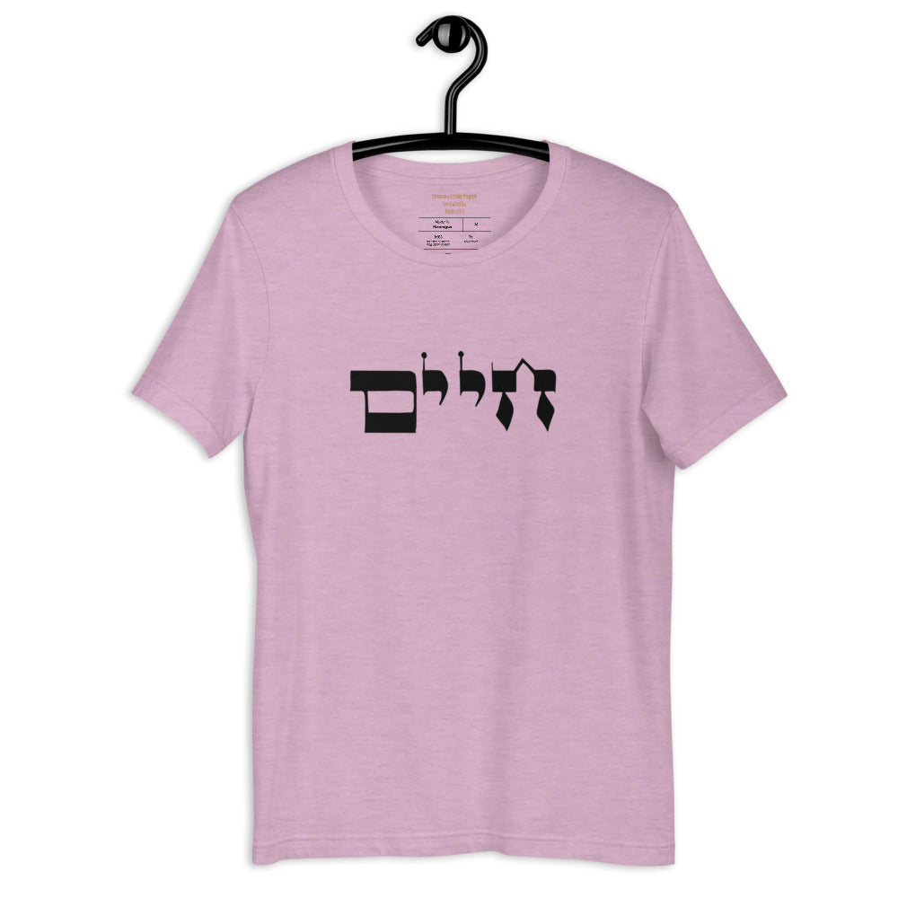 Torah Word T - "Chaim" (Short-Sleeve Unisex T-Shirt)