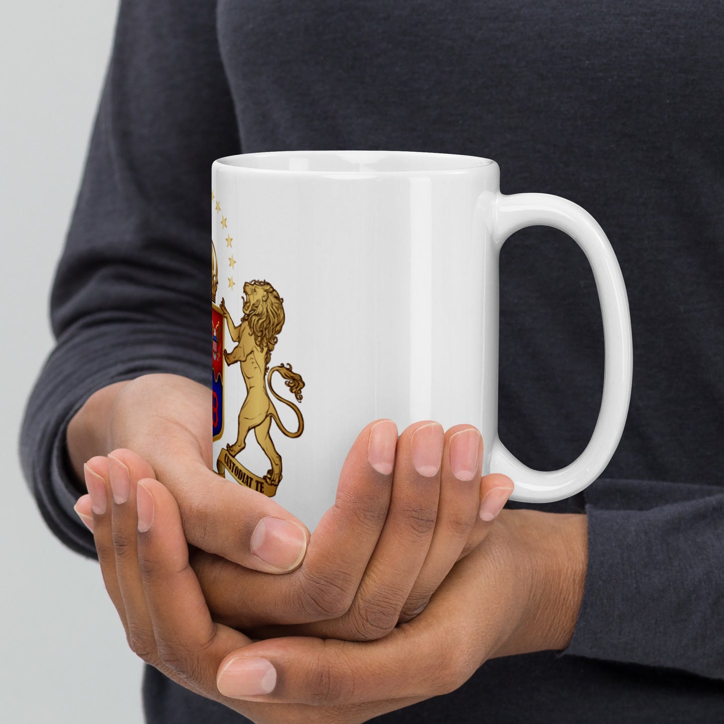Katz Family White glossy mug