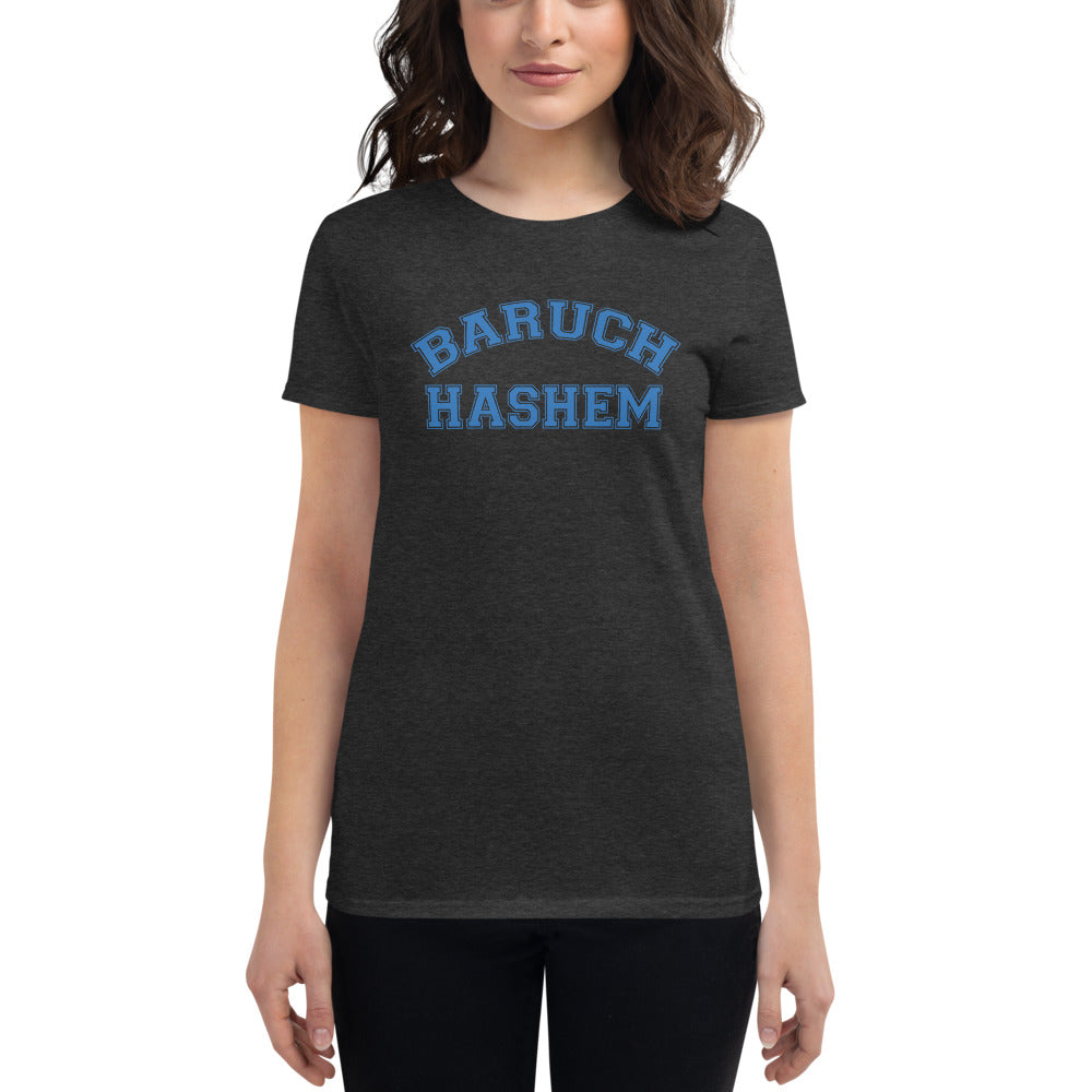 MME "Baruch Hashem" (Women's short sleeve t-shirt)