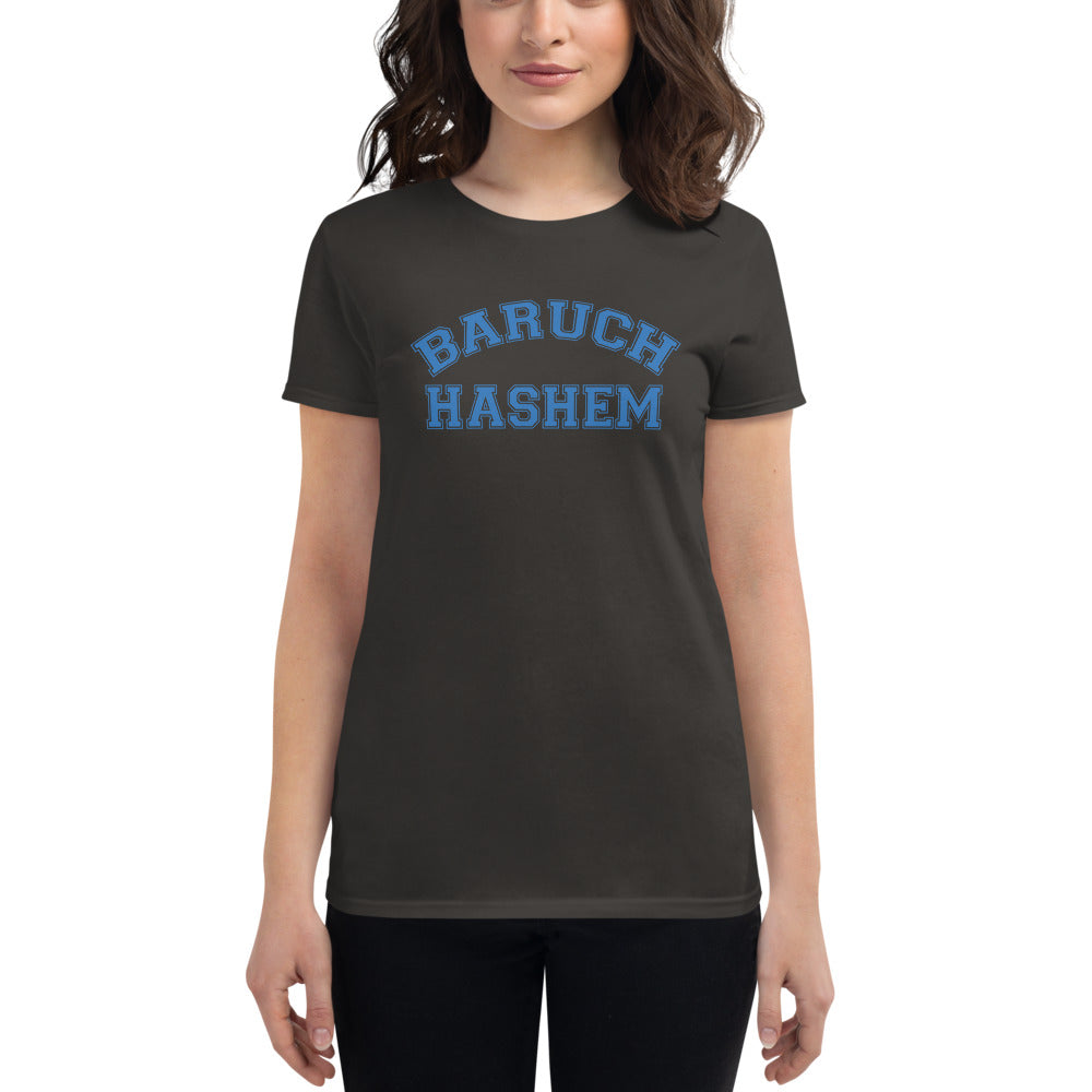 MME "Baruch Hashem" (Women's short sleeve t-shirt)