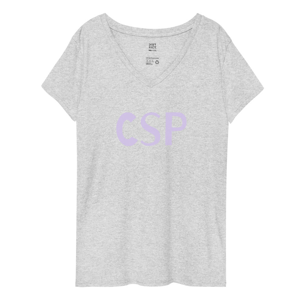 CSP-T (Women’s recycled v-neck t-shirt)